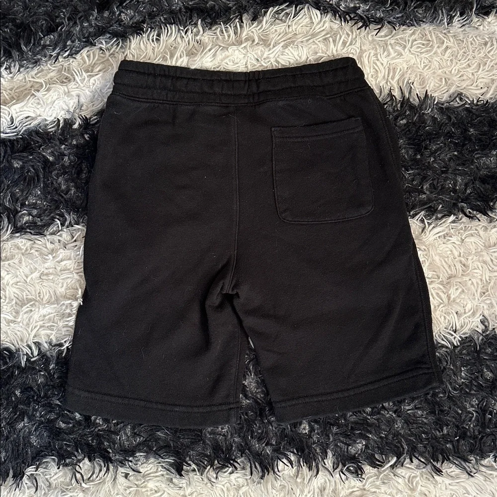Old Navy Boy’s Black Athletic Sweatpant Fabric Shorts, Lg (10/12)